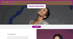 Desktop Screenshot of melaniedutton.com